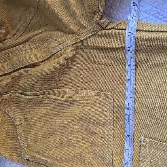 Lioness Mustard Yellow Baggy Miami Vice Cargo Jeans - Picture 12 of 12